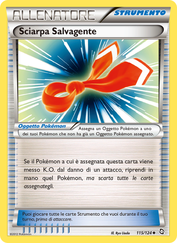 Sciarpa Salvagente 115/128 — Dragons Exalted (Italian Pokémon TCG card)