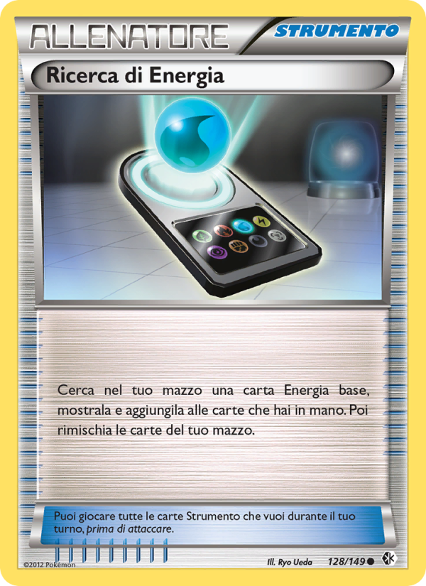 Ricerca di Energia 128/153 — Boundaries Crossed (Italian Pokémon TCG card)
