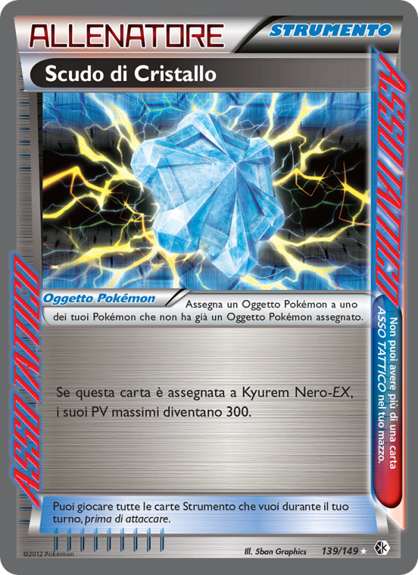 Scudo di Cristallo 139/153 — Boundaries Crossed (Italian Pokémon TCG card)