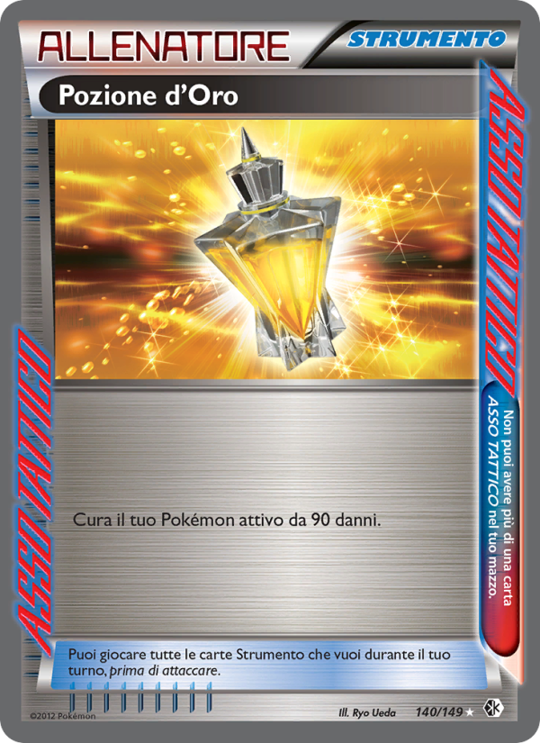 Pozione d’Oro 140/153 — Boundaries Crossed (Italian Pokémon TCG card)