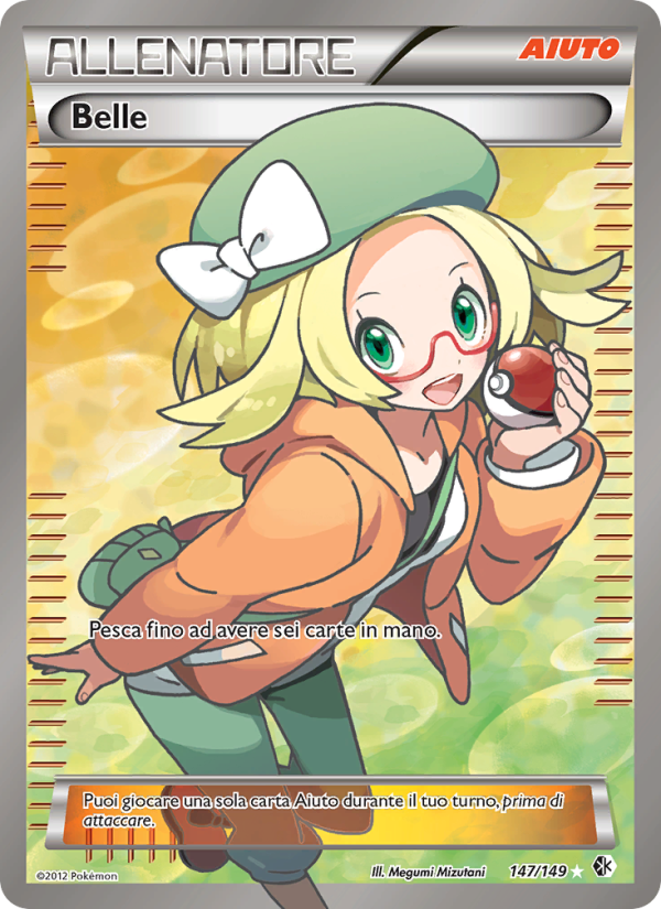 Belle 147/153 — Boundaries Crossed (Italian Pokémon TCG card)