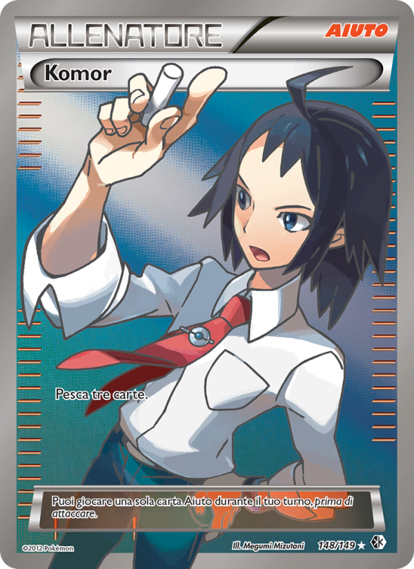 Komor 148/153 — Boundaries Crossed (Italian Pokémon TCG card)