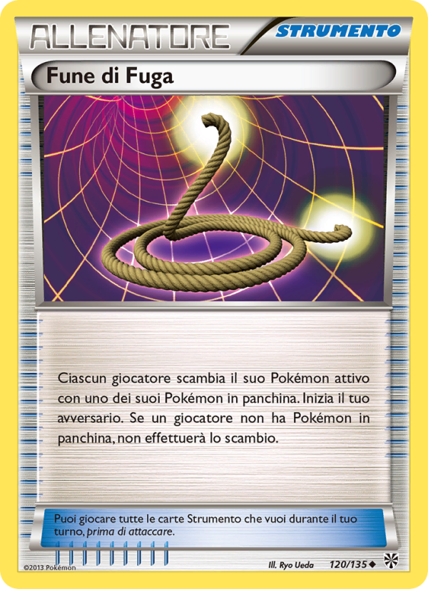 Fune di Fuga 120/138 — Plasma Storm (Italian Pokémon TCG card)