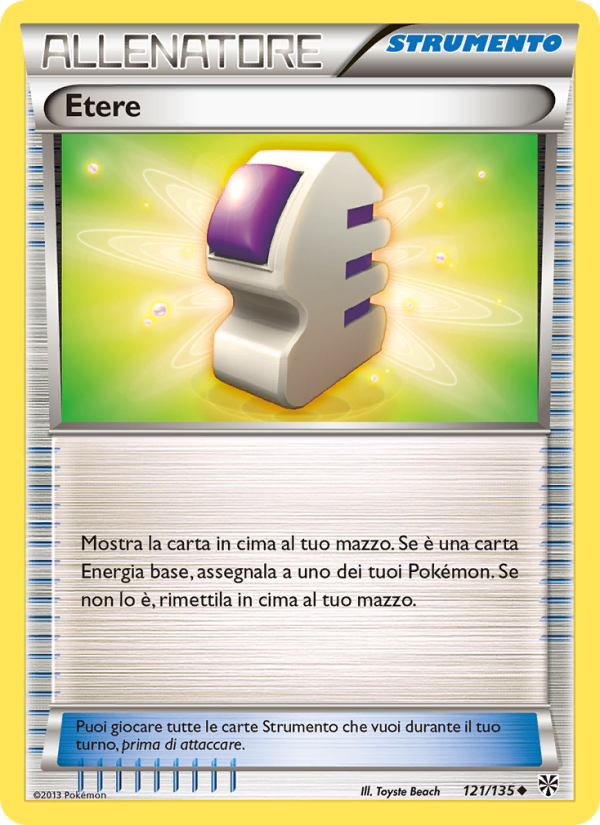 Etere 121/138 — Plasma Storm (Italian Pokémon TCG card)