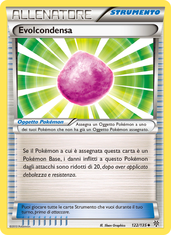 Evolcondensa 122/138 — Plasma Storm (Italian Pokémon TCG card)