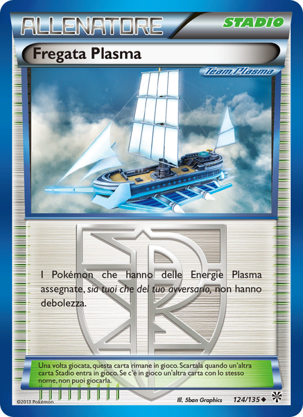 Fregata Plasma 124/138 — Plasma Storm (Italian Pokémon TCG card)