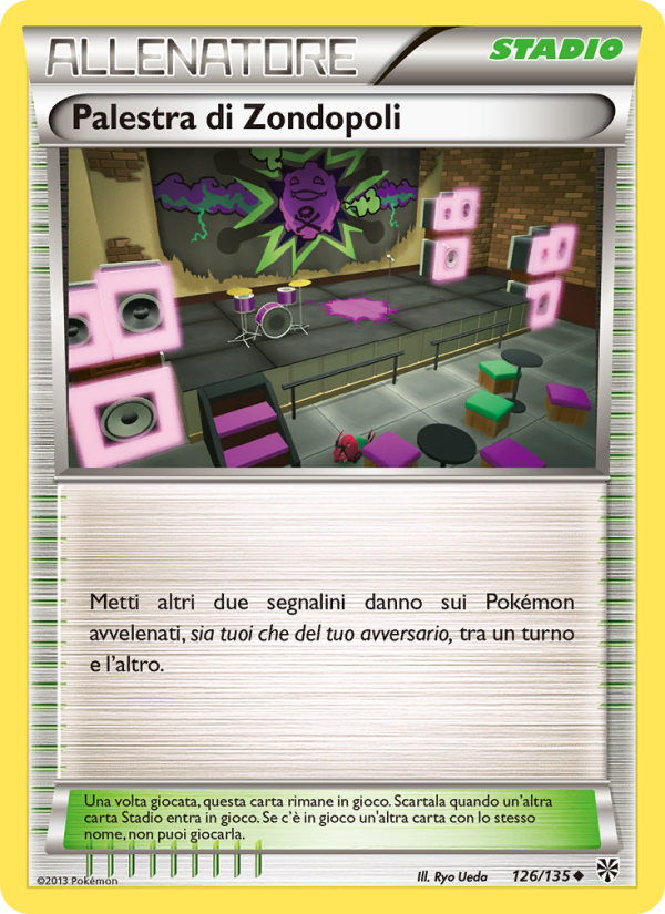 Palestra di Zondopoli 126/138 — Plasma Storm (Italian Pokémon TCG card)