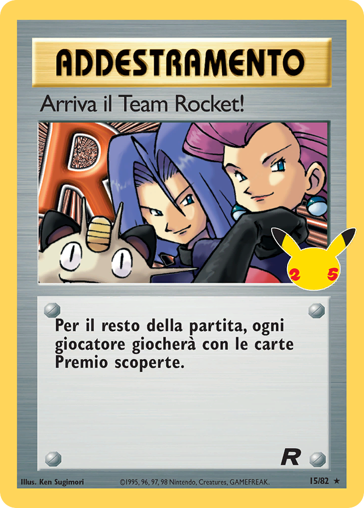 Arriva il Team Rocket! 015 — Gran Festa: Collezione Classica (Italian Pokémon TCG card)