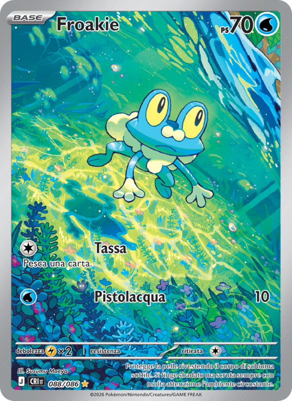 Froakie 088 — Caos Nascente (Italian Pokémon TCG card)