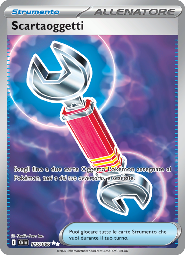 Scartaoggetti 115 — Caos Nascente (Italian Pokémon TCG card)