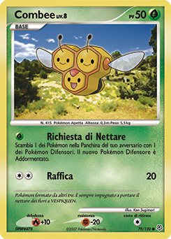 Combee 079/130 — Diamante & Perla (Italian Pokémon TCG card)
