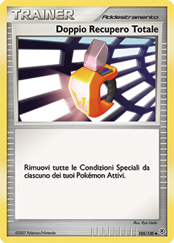 Double Full Heal 105/130 — Diamante & Perla (Italian Pokémon TCG card)