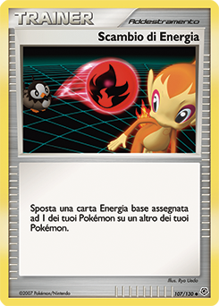 Energy Switch 107/130 — Diamante & Perla (Italian Pokémon TCG card)