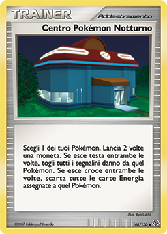 Night Pokémon Center 108/130 — Diamante & Perla (Italian Pokémon TCG card)