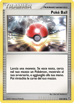 Poké Ball 110/130 — Diamante & Perla (Italian Pokémon TCG card)