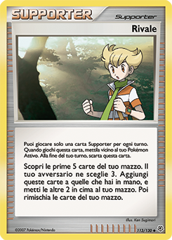 Rival 113/130 — Diamante & Perla (Italian Pokémon TCG card)