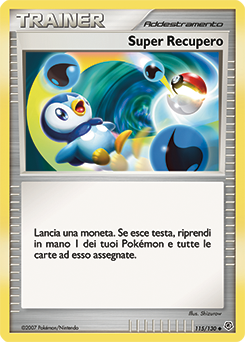 Super Scoop Up 115/130 — Diamante & Perla (Italian Pokémon TCG card)