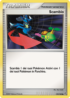 Switch 119/130 — Diamante & Perla (Italian Pokémon TCG card)