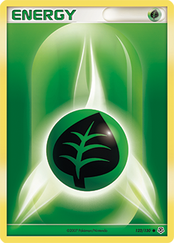 Grass Energy 123/130 — Diamante & Perla (Italian Pokémon TCG card)