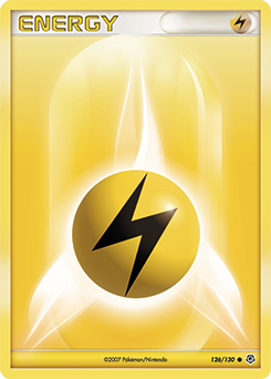 Lightning Energy 126/130 — Diamante & Perla (Italian Pokémon TCG card)