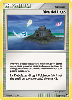 Lake Boundary 112/124 — Tesori Misteriosi (Italian Pokémon TCG card)