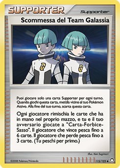 Team Galactic's Wager 115/124 — Tesori Misteriosi (Italian Pokémon TCG card)