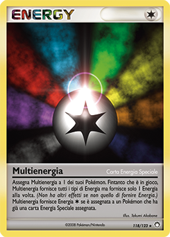 Multi Energy 118/124 — Tesori Misteriosi (Italian Pokémon TCG card)