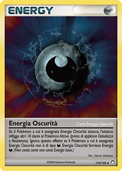 Darkness Energy 119/124 — Tesori Misteriosi (Italian Pokémon TCG card)