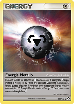Metal Energy 120/124 — Tesori Misteriosi (Italian Pokémon TCG card)