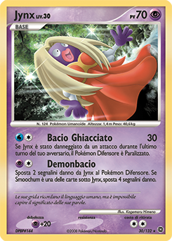 Jynx 030/132 — Prodigi Segreti (Italian Pokémon TCG card)