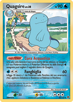 Quagsire 060/132 — Prodigi Segreti (Italian Pokémon TCG card)