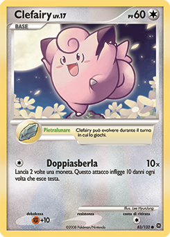 Clefairy 083/132 — Prodigi Segreti (Italian Pokémon TCG card)