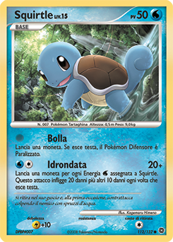 Squirtle 112/132 — Prodigi Segreti (Italian Pokémon TCG card)