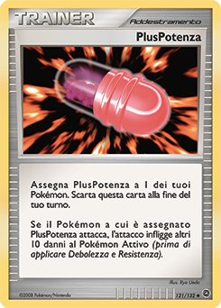 PlusPower 121/132 — Prodigi Segreti (Italian Pokémon TCG card)