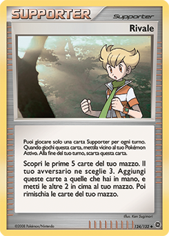 Rival 124/132 — Prodigi Segreti (Italian Pokémon TCG card)