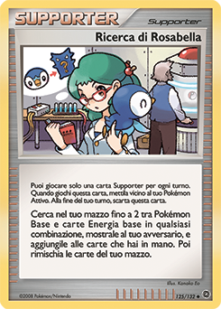 Roseanne's Research 125/132 — Prodigi Segreti (Italian Pokémon TCG card)