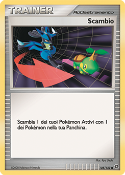 Switch 128/132 — Prodigi Segreti (Italian Pokémon TCG card)