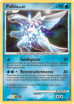 Palkia 026/106 — Incontri Leggendari (Italian Pokémon TCG card)