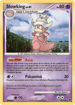 Slowking 028/106 — Incontri Leggendari (Italian Pokémon TCG card)