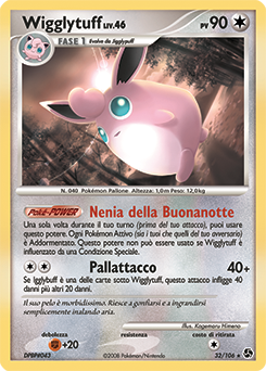 Wigglytuff 032/106 — Incontri Leggendari (Italian Pokémon TCG card)