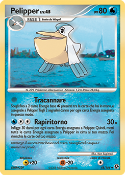Pelipper 048/106 — Incontri Leggendari (Italian Pokémon TCG card)