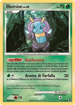Illumise 071/106 — Incontri Leggendari (Italian Pokémon TCG card)