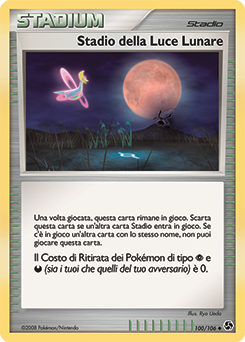 Moonlight Stadium 100/106 — Incontri Leggendari (Italian Pokémon TCG card)