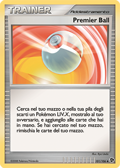 Premier Ball 101/106 — Incontri Leggendari (Italian Pokémon TCG card)