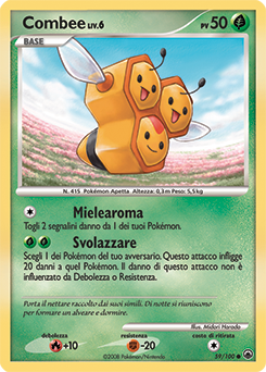 Combee 059/100 — Alba Suprema (Italian Pokémon TCG card)
