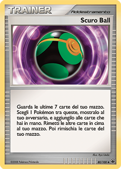 Dusk Ball 080/100 — Alba Suprema (Italian Pokémon TCG card)