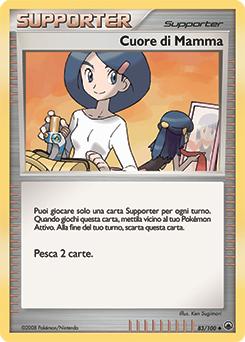 Mom's Kindness 083/100 — Alba Suprema (Italian Pokémon TCG card)