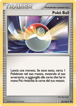 Poké Ball 085/100 — Alba Suprema (Italian Pokémon TCG card)