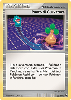 Warp Point 088/100 — Alba Suprema (Italian Pokémon TCG card)