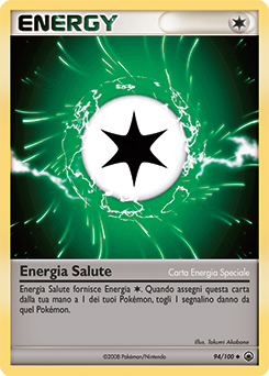 Health Energy 094/100 — Alba Suprema (Italian Pokémon TCG card)